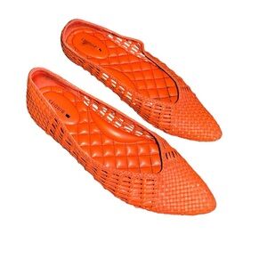 THE‎ GOLDFINCH in Tiger Lily Woven (Orange) size 6